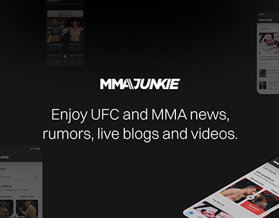 MMA Junkie App Redesign