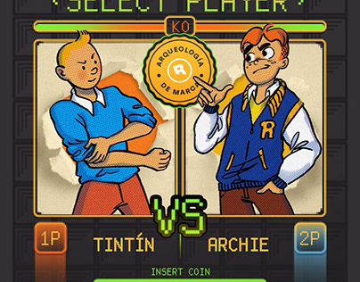 Batalla de las marcas no.24: Tintín vs Archie.