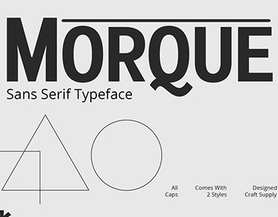 Morque - Free Font