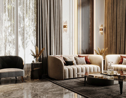 luxury villa Reception