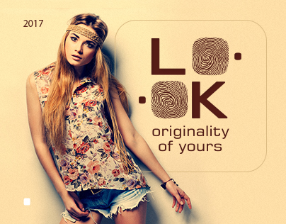 Logo & Identity for women's clothes store 'LOOK'