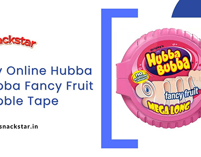 Buy Online Hubba Bubba Fancy Fruit Bubble Tape