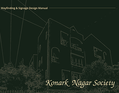 Konark Nagar Society - Signage Manual & Map Design