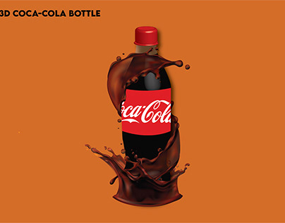 3D Coca-Cola Bottle