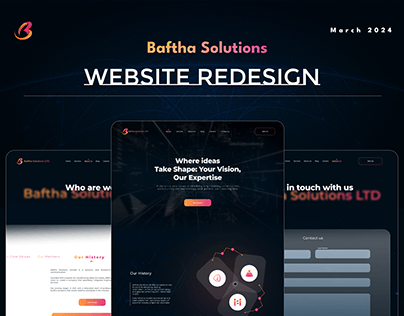 Tech Solutions Website Redesign