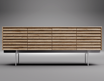 Furniture Design Concept for a Sideboard - 002
