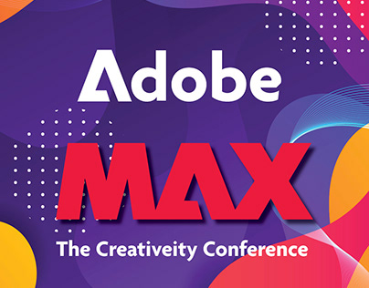 Adobe MAX Conference Collateral Materials Design