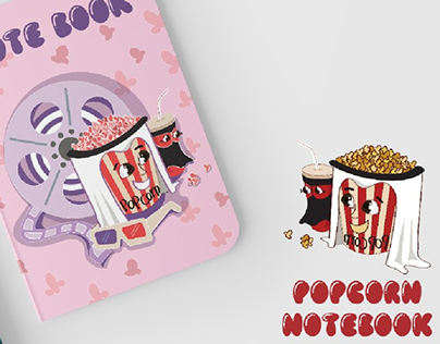 Popcorn notebook design