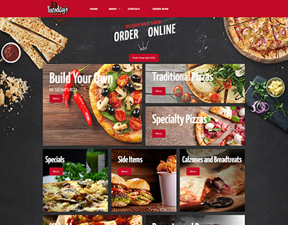 Fat Tuesday's Pizza Web Design and Development