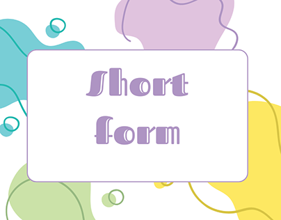 Project thumbnail - Short Form Content