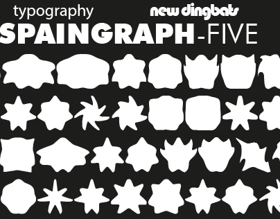 TIPOGRAFIA DINGBATS SPAINGRAPH-FIVE