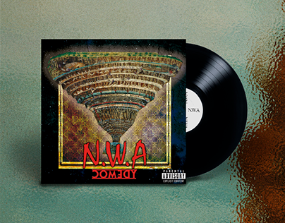 Capa de álbum /NWA + Renascimento