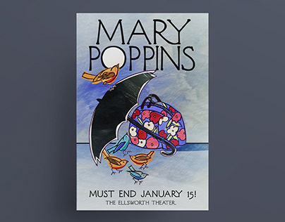 Mary Poppins • Key Art Design