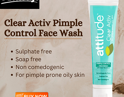 Active Pimple Clear Facewash