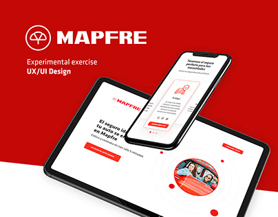 MAPFRE - Diseño UX/UI - Landing Page (Experimental)