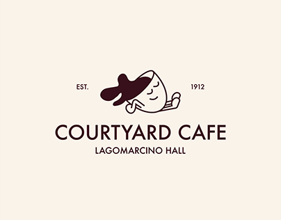 Courtyard Cafe - Lagomarcino Hall Rebrand
