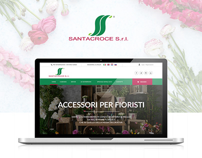 UI/UX and Web Shop design - Santacroce