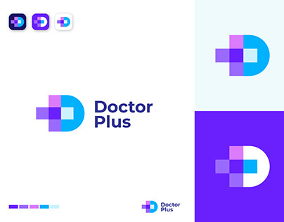 DoctorPlus logo design (Unused for Sale)