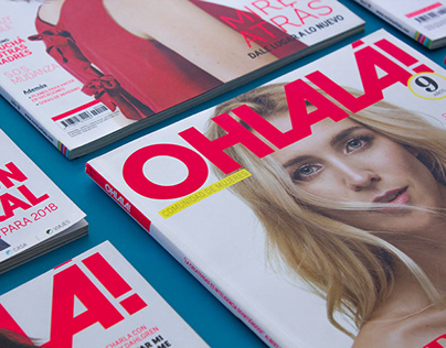 OHLALÁ! Magazine, art direction and editorial design