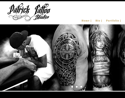 Tattoo Artist Website Design
