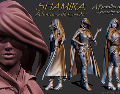 SHAMIRA 3D Model - A Feiticeira de En-Dor