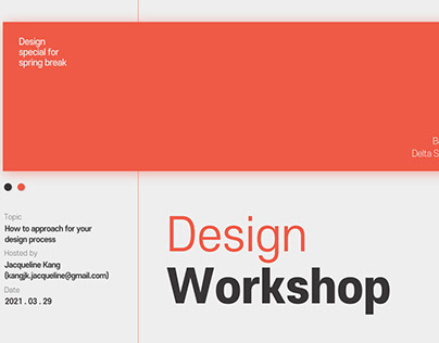 Design Workshop Presentation Slides