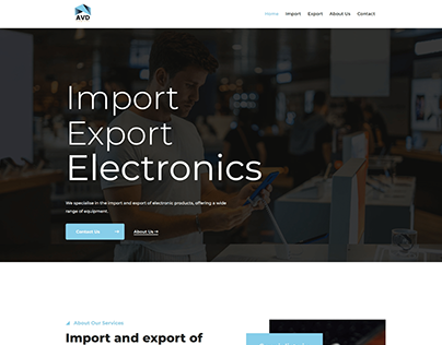 Import Export Website