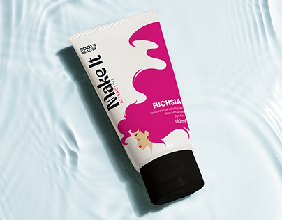 Make It (hair coloring gel) Packaging Design