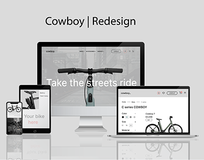 Redesign Cowboy bike site