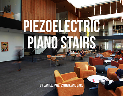 2017 Project on Developing Piezoelectric Piano Stairs
