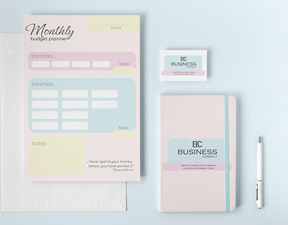 Monthly&Weekly budget planners for housewives