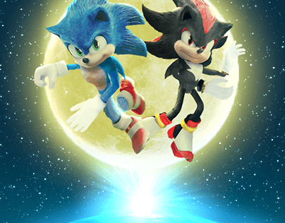 New Sonic the Hedghehog 3 Movie Poster