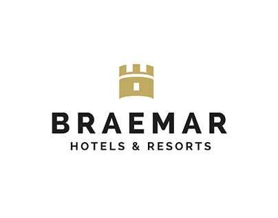 Braemar Hotels & Resorts logo design and rebranding