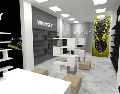 Diseño tienda "WHIMSEY"