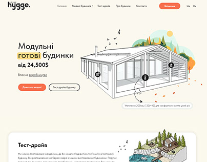 LANDING PAGE | Hygge house building company