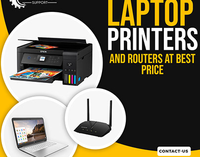 Laptops, Printers & Routers at Best Price