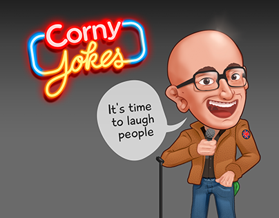 Corny Jokes Character design