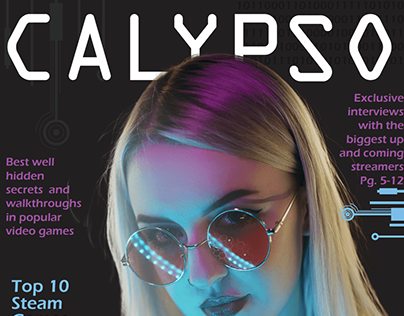 Project thumbnail - Calypso Magazine Cover