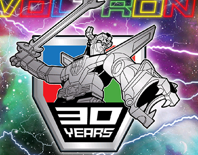 Voltron 30th Anniversary Logo and website
