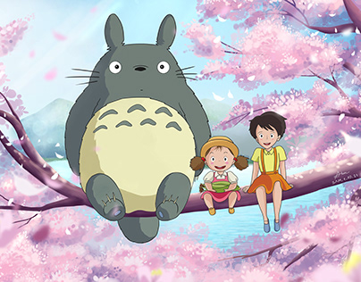 Totoro's Ghibli Pink.