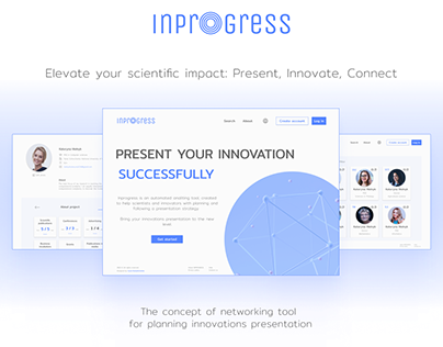 InProgress - UX/UI design concept