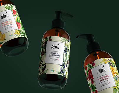 Hand soap herbal and fruit