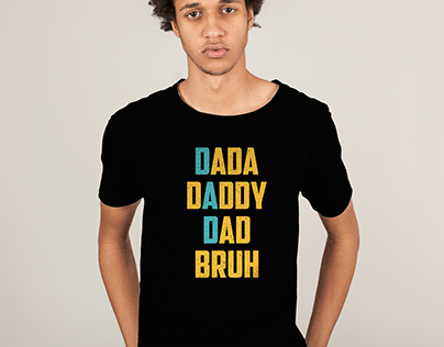 Father day t-shirt design