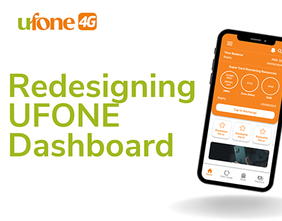 Redesigning Ufone Dashboard