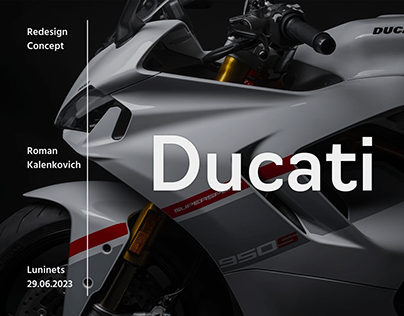 Ducati Redesign Concept