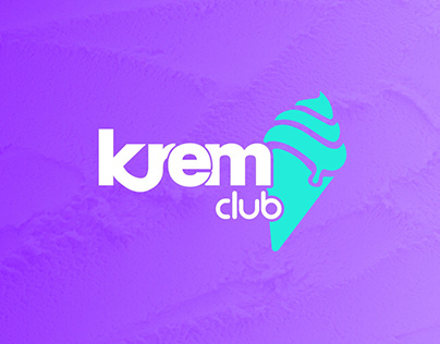 Heladería- Krem Club/ Diseño de marca