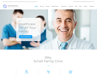 Site Concept of Family Clinic