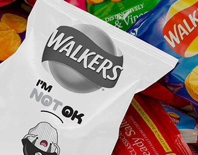 Walkers I'm Not Ok - Advertising Design