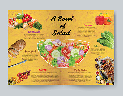 A Bowl of Salad Magazine Design