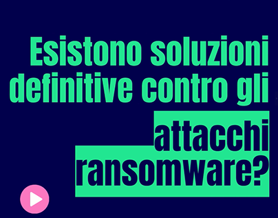 Soluzioni definitive contro i ransomware